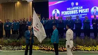 Ketua Dewan Pembina Pengurus Pusat (PP) Kushin Ryu M Karate-Do Indonesia (KKI) Oesman Sapta Odang melantik PP KKI periode 2021-2026 pada hari ini, Selasa (15/8/2023). Kali ini dipimpin (Purn) Mar Nono Sampono. (Ist)