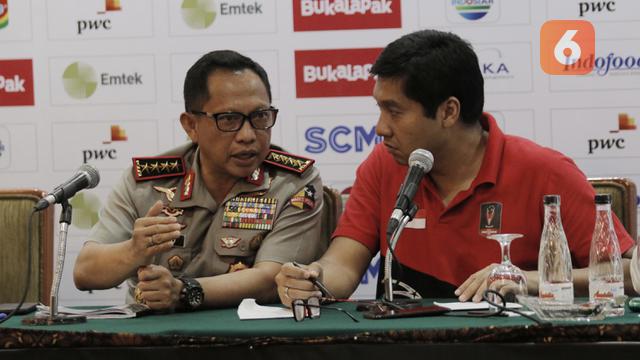 Konferensi Pers Jelang Final Piala Presiden 2018