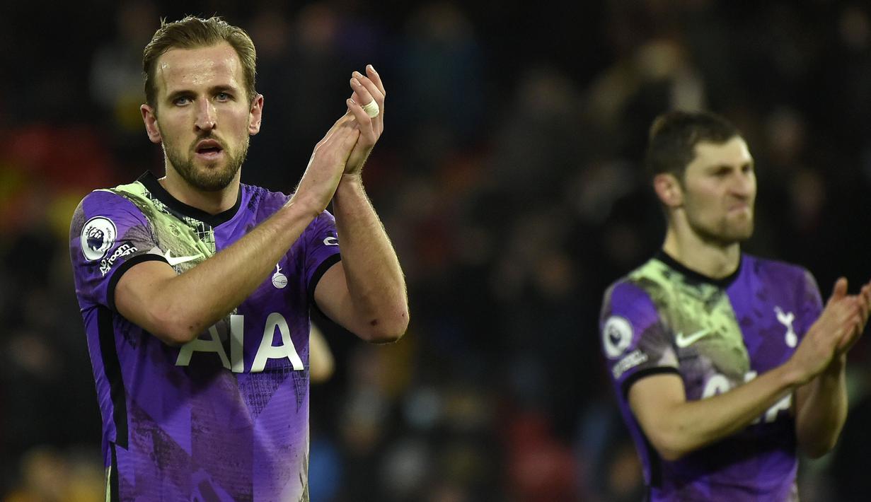 Berkat kemenangan tipis ini Tottenham sementara naik ke posisi kelima klasemen dengan raihan 33 poin, sedangkan Watford yang kalah enam pertandingan beruntun tak beranjak dari urutan ke-17 dengan 13 poin. (AP/Rui Vieira)