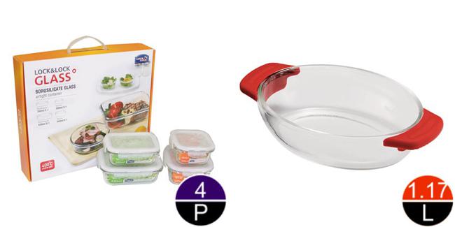 Piranti glass dari Lock & Lock