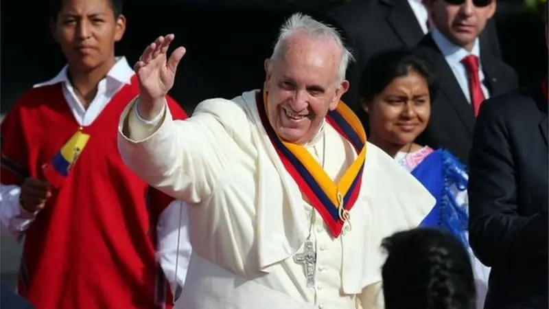 Paus Kunjungi Amerika Latin, Dimulai dari Ekuador