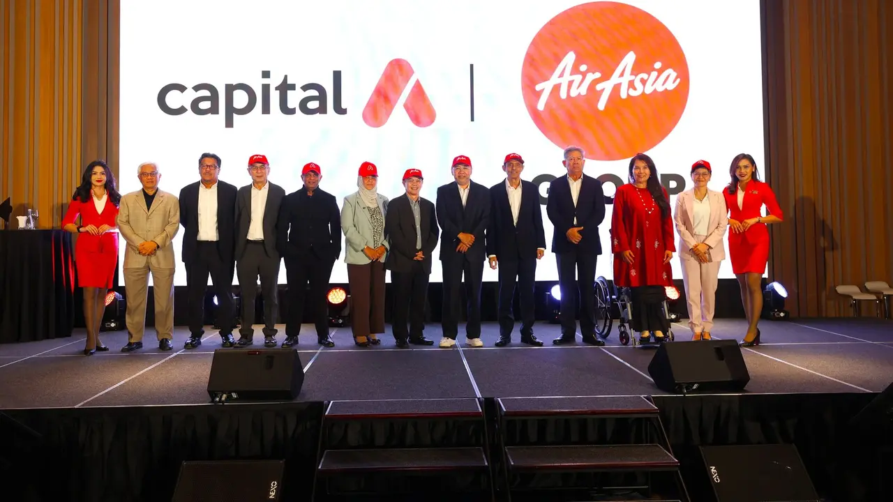Jajaran manajemen Capital A Berhad (Capital A ) dan AirAsia X. (Dok AirAsia)