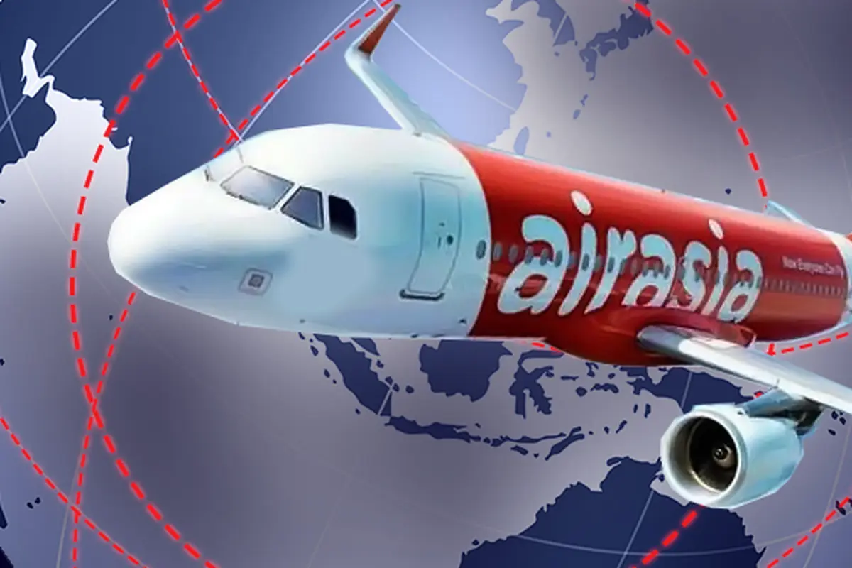 Ilustrasi Pesawat AirAsia hilang (4)