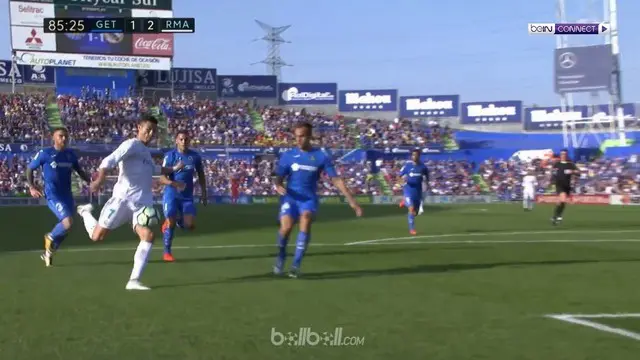VIDEO: Highlights La Liga, Getafe Vs Real Madrid 1-2