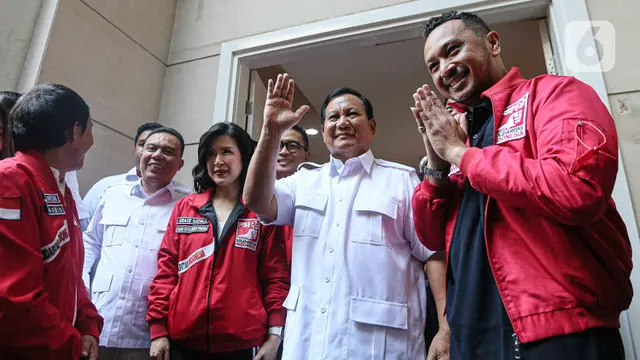 Prabowo Subianto Sambangi Markas PSI