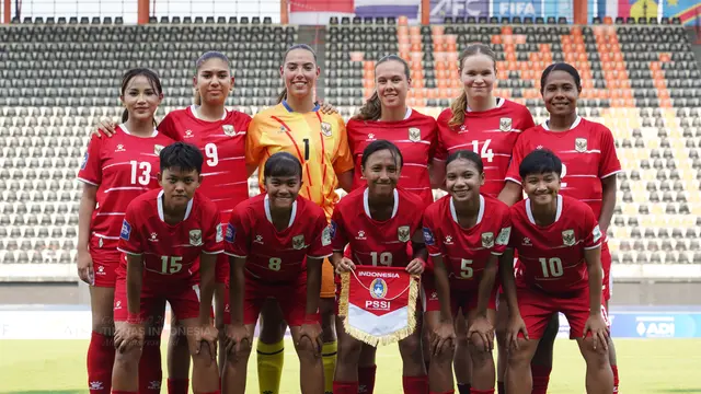 Starting XI Timnas Indonesia Putri di FIFA Series 2026