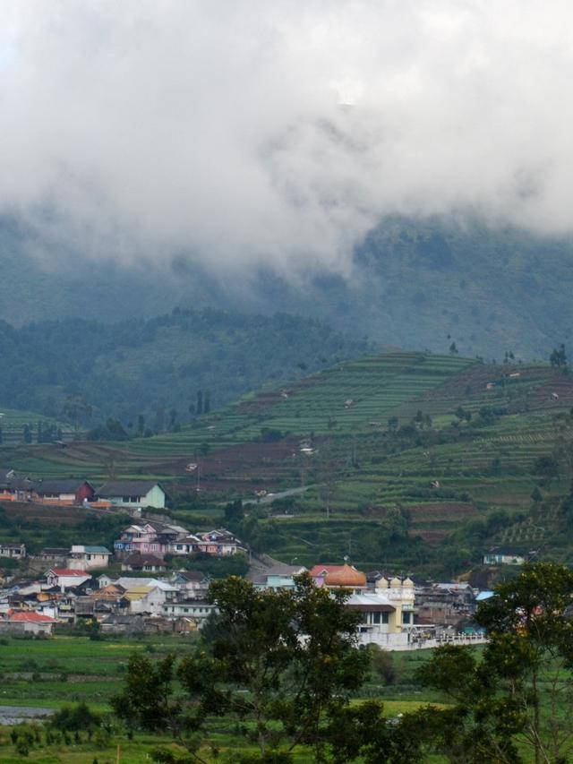 Dataran tinggi Dieng, Jawa Tengah. (Foto: Liputan6.com/Muhamad Ridlo)