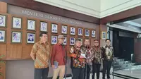 Panitia Seleksi (Pansel) mengumumkan sebanyak 20 orang lulus tes profile assesment pimpinan Komisi Pemberantasan Korupsi (KPK) periode 2024-2029. (Lizsa Egeham).