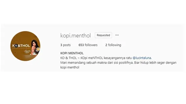 4 Fakta Bisnis Kopi Lucinta Luna yang Namanya Curi Perhatian Warganet