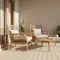 8 Desain Outdoor Lounge Konsep Japandi untuk Rumah Kecil, Estetik dan Nyaman