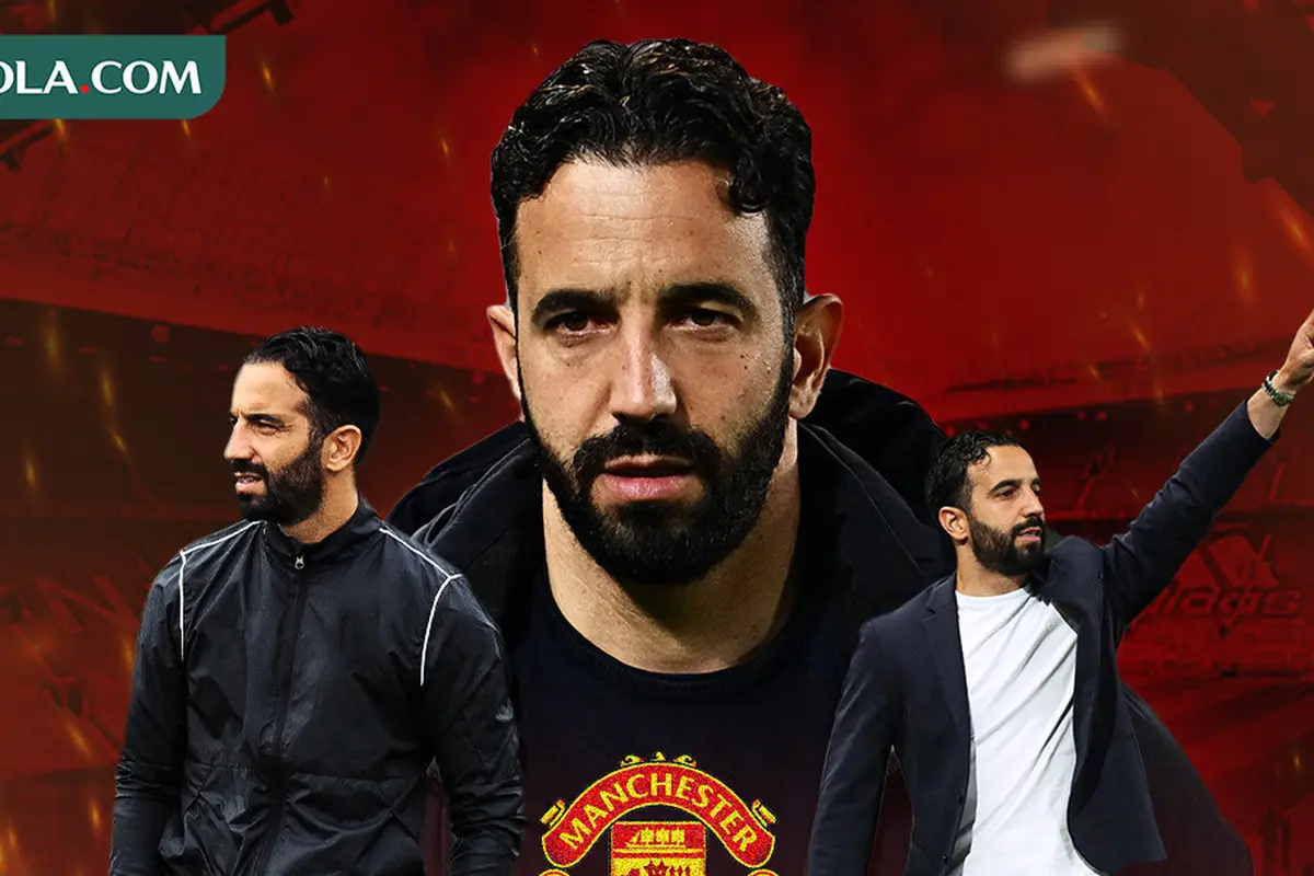 Manchester United - Ilustrasi Ruben Amorim