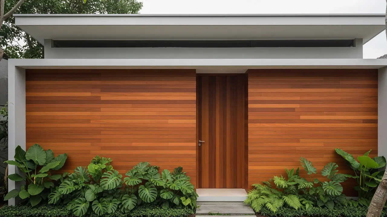 Model Depan Rumah Minimalis Tanpa Jendela