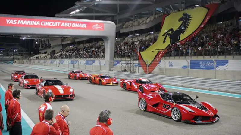 Supercar Hibrida Paling Bengis Ferrari Jajal Sirkuit