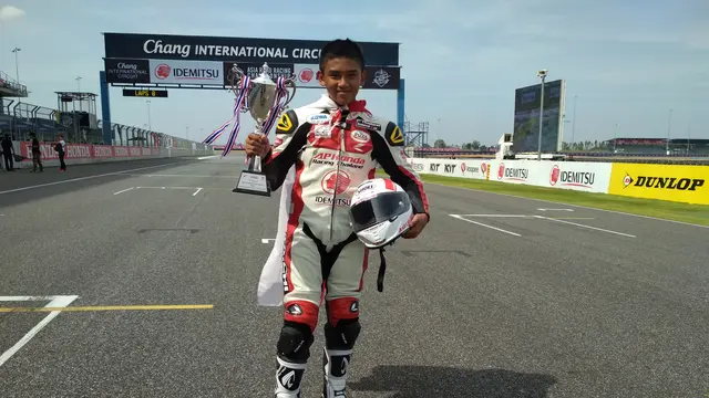Mario Suryo Aji, Astra Honda Racing School, Thailand Talent Cup