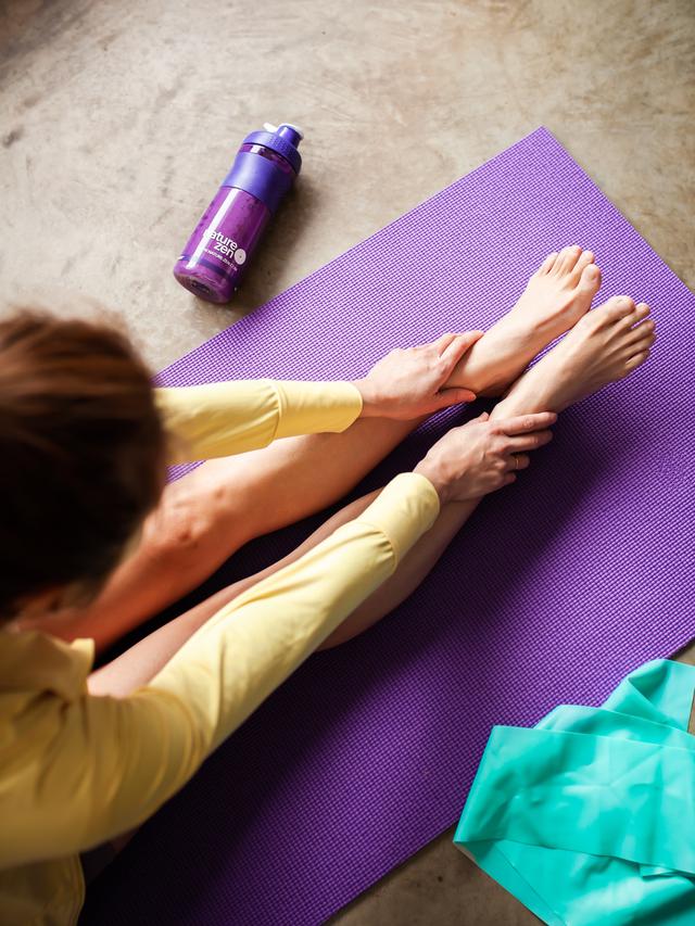 Ilustrasi senam lantai, olahraga