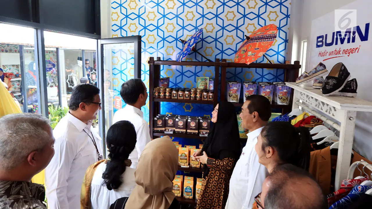 Jokowi Resmikan Halal Park di Senayan