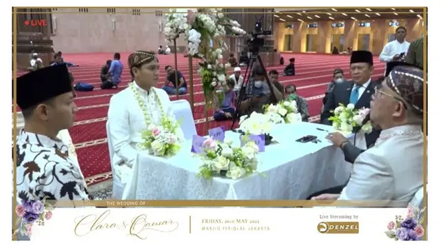 12 Momen Akad Nikah Masayu Clara dan Qausar Harta, Usung Adat Sunda