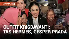 Viral! Krisdayanti Blusukan ke Pasar Pakai Baju Mewah