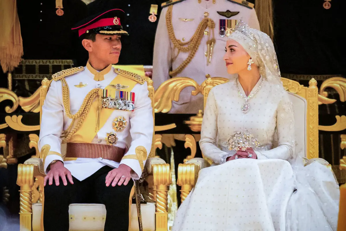 Resepsi Pernikahan Pangeran Abdul Mateen dan Anisha Rosnah