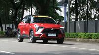 Test drive Mitsubishi XForce Ultimate Diamond Sense di GJAW 2024. (ist)