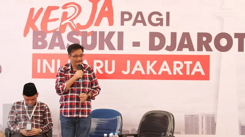 20161220-Cawagub DKI Jakarta, Djarot dan Pendukung di Rumah Lembang-Jakarta