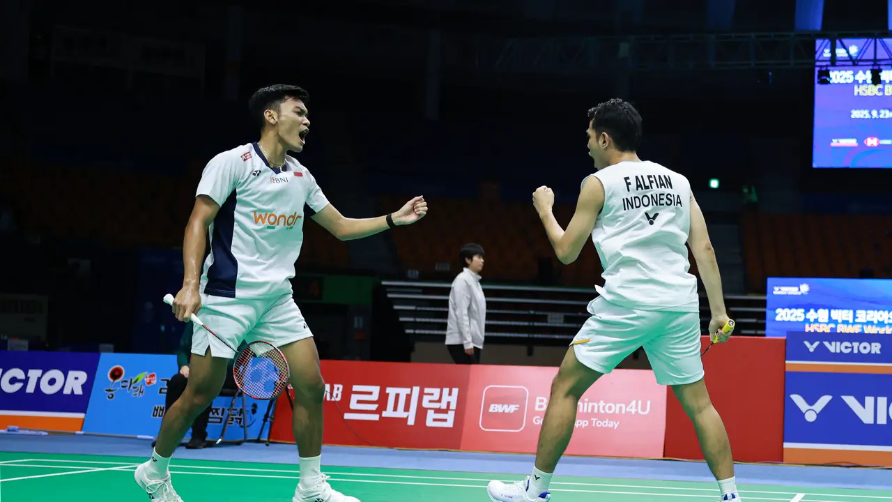 Fajar Alfian/Muhammad Shohibul Fikri - Korea Open 2025 - Bulu Tangkis