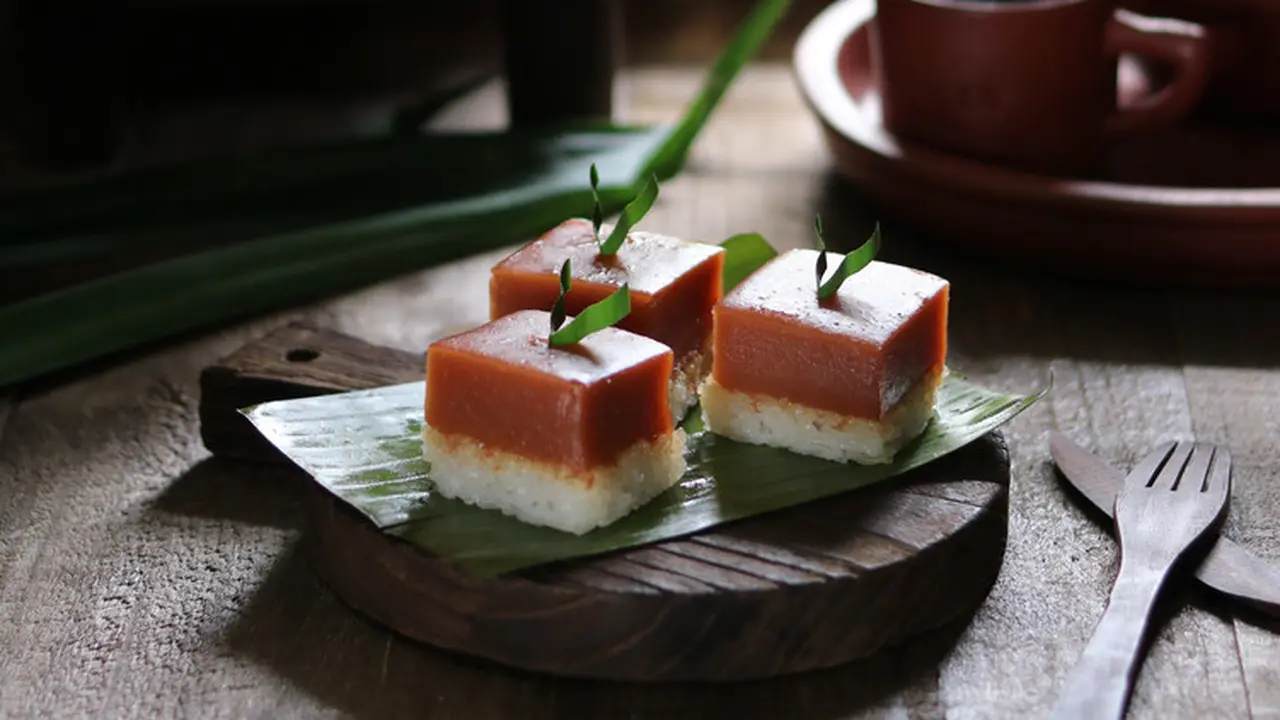 talam ketan gula merah