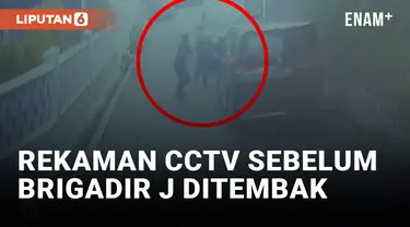 Rekaman CCTV Sebelum Penembakan Brigadir J