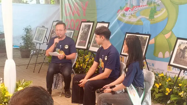 Sesi Talkshow dengan Finalis Abang None Jakarta 2023, Rama, dan Lani, Finalis Miss Earth