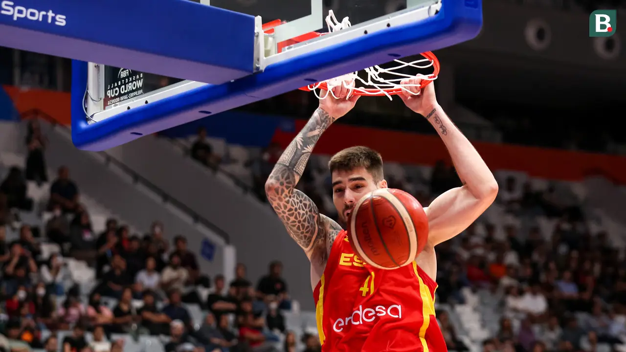 Foto: Langkah Mulus Juancho Hernangomez Dkk, Spanyol Melenggang ke Putaran Kedua Piala Dunia FIBA 2023 Tanpa Kekalahan