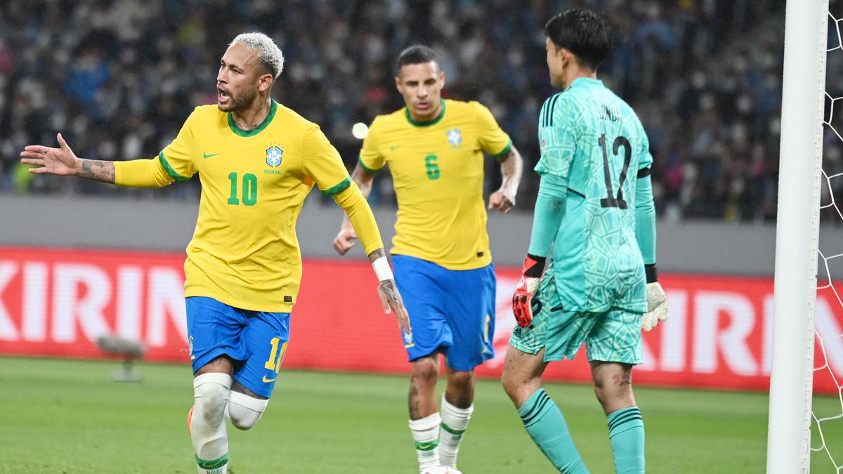 Hasil Jepang vs Brasil: Penalti Neymar Bawa Tim Samba Menang