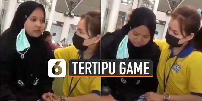 VIDEO: Tertipu di Game Online, Seorang Gadis Terdampar di Bandara Soetta