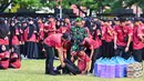 Komisi Independen Pemilihan (KIP) Kota Banda Aceh dalam amanatnya mengingatkan kepada setiap insan penyelenggara Pilkada 2024 untuk tetap menjaga netralitas dan integritas. (CHAIDEER MAHYUDDIN/AFP)