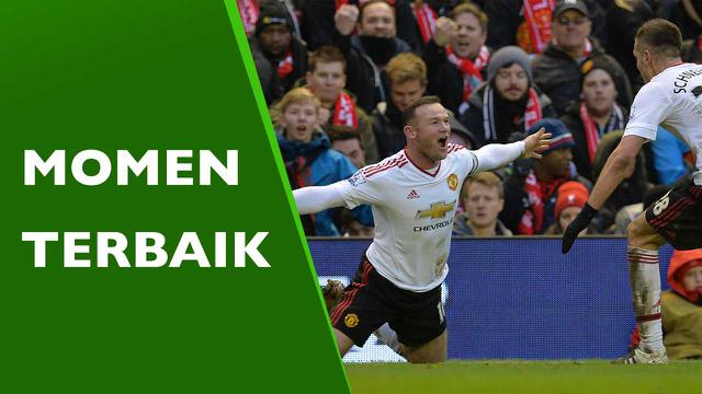 Momen Pekan ke-22, Puasa Gol Rooney di Anfield Berakhir