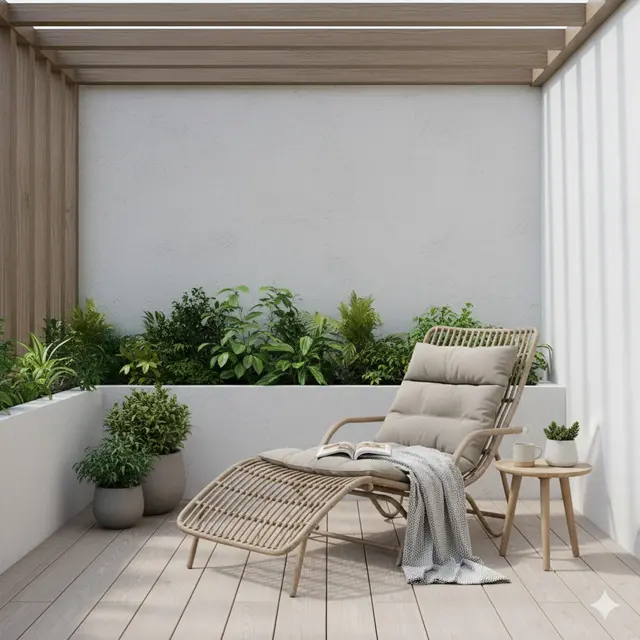 Inspirasi Teras Kecil Fungsional di Rumah Gaya Minimalis. Gemini