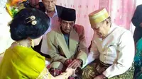Pernikahan beda generasi di Bone (Liputan6.com / Fauzan)