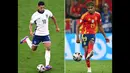 Wonderkid Spanyol, Lamine Yamal tampil memukau dalam perhelatan Piala Eropa 2024 ini. Pemain 17 tahun itu dipercaya tampil di semua laga dengan mencatatkan satu gol dan tiga assist untuk La Furia Roja. Sementara itu, ada Jude Bellingham yang menjadi pemain muda andalan Timnas Inggris. Pemain 21 tahun tersebut telah tampil sebanyak 6 laga dengan mencetak 1 gol di Euro 2024 ini. (AFP/Fabrice Coffrini, Kirill Kudryavtsev)