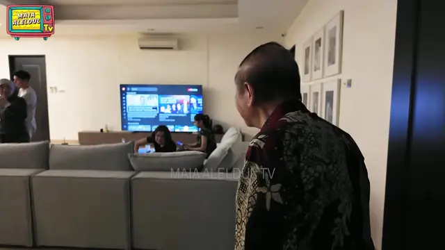 Potret Ruang TV Rumah Al Ghazali dan Alyssa Daguise
