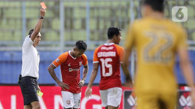 FOTO: Bhayangkara Solo FC Tekuk Borneo FC di Stadion Kanjuruhan Malang
