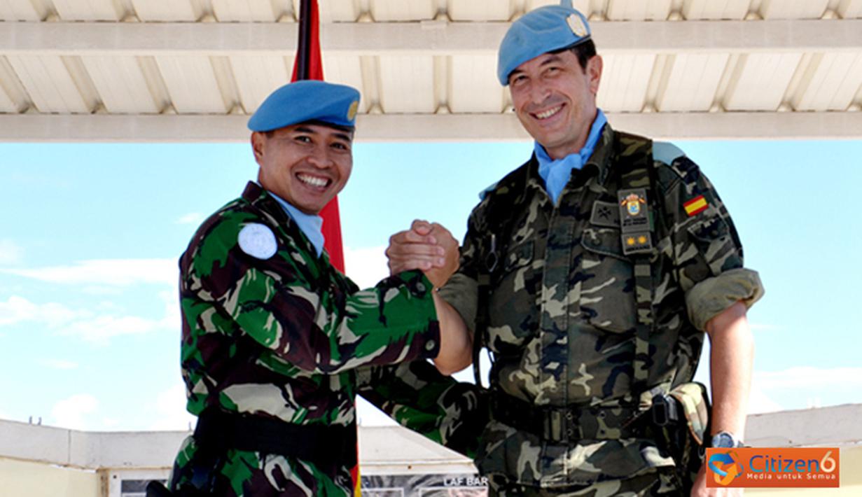 Citizen6, Lebanon: Dengan telah diserah terimakan pos tersebut kepada Indobatt, secara resmi keamanan area operasi di sekitarnya menjadi tugas dan tanggung jawab Satgas Konga XXIII-F/UNIFIL. (Pengirim: Badarudin Bakri).