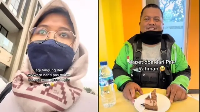 Kisah Haru Wanita Rayakan Ulang Tahun dengan Driver Ojol Ini Viral