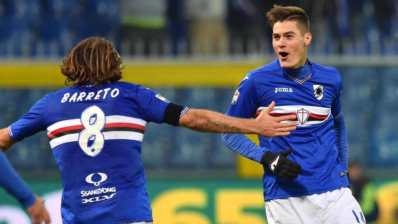 Patrik Schick, Juventus, Sampdoria, Serie A 