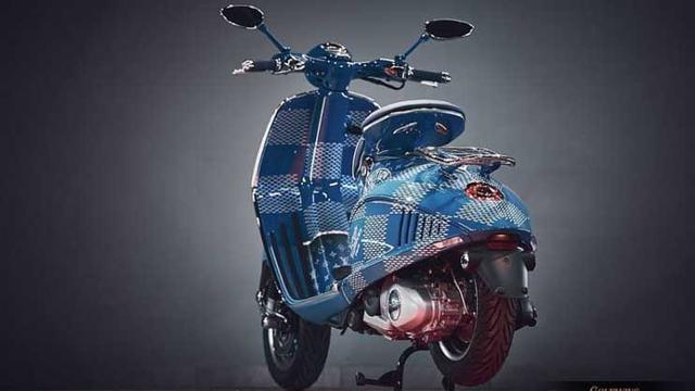 Vespa 946 Louis Vuitton Hanya Diproduksi Satu di Dunia (Goldwingfetish)