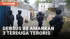 Terduga Teroris Diamankan Densus 88 di Kota Baru Malang, Rencanakan Aksi Bom Bunuh Diri di Tempat Ibadah