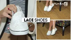 Kali ini bersama Shasa kita akan mempercantik sepatu dengan menggunakan Lace, bagaimana trik nya, berikut Fashion Hacks kali ini.