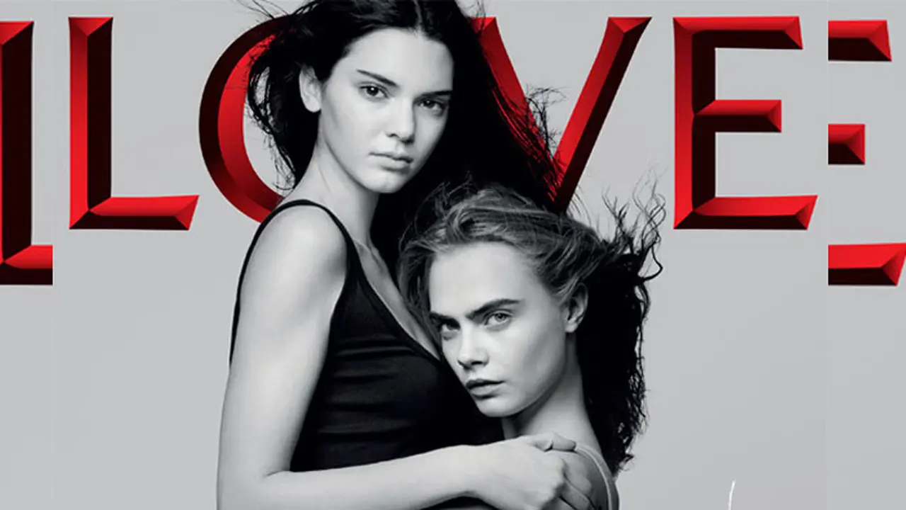 Kendall Jenner dan Cara Delevingne jadi bintang sampul majalah