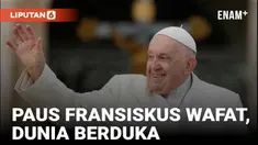 Paus Fransiskus meninggal dunia di usia 88 tahun. Paus asal Argentina ini tutup usia pada Senin pagi waktu Roma, setelah berjuang melawan pneumonia selama lebih dari sebulan di Rumah Sakit Gemelli.