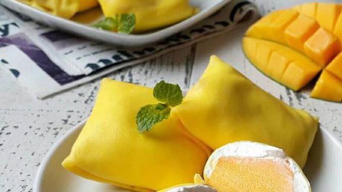 Resep Pancake Mangga Beku