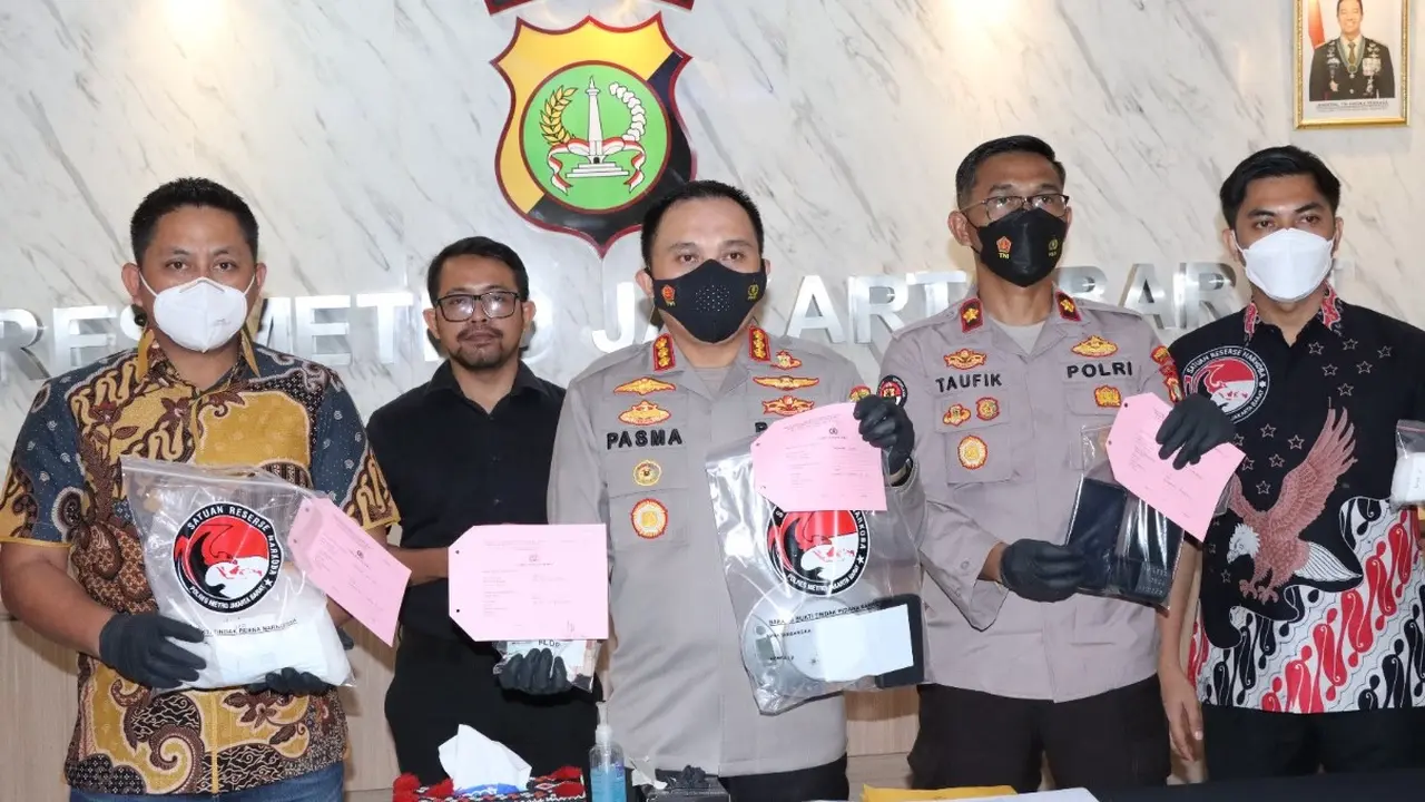 Satresnarkoba Polres Metro Jakarta Barat
