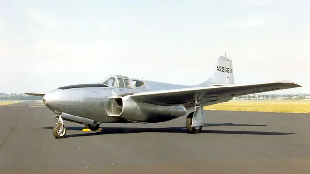 Bell P-59B Airacomet (kredit: USAF)